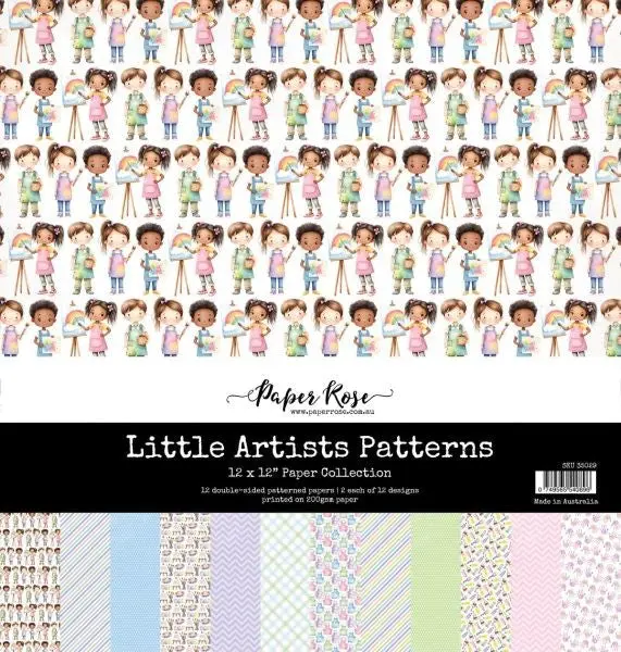 Little Artists Patterns - 12X12 Paper Collection 1