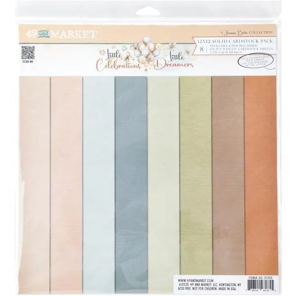 Little Dreamers/Little Celebrations - 12X12 Collection Pack - Solids 1