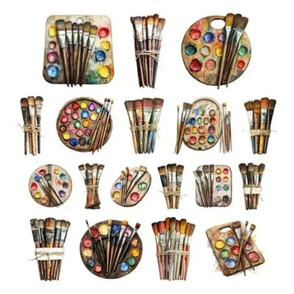 Live Life In Color - Ephemera - Brushes 1