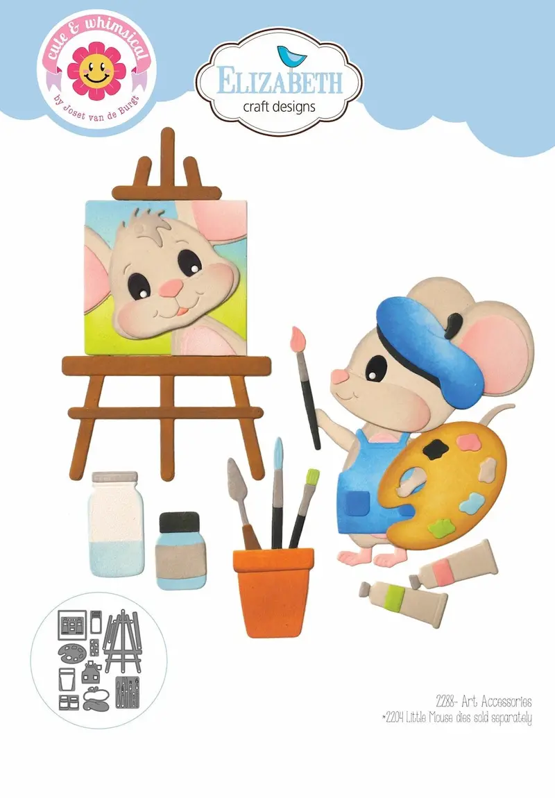 Living It Up Collection - Art Accessories - Dies 1