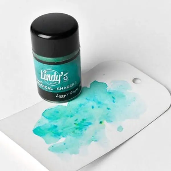 Lizzy's Cuppa' Tea Teal Magical Shaker 1