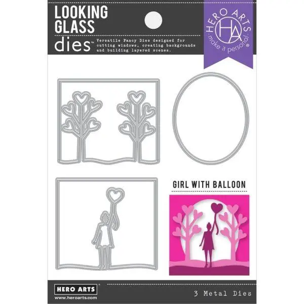 Looking Glass Dies - Girl With A Balloon 1