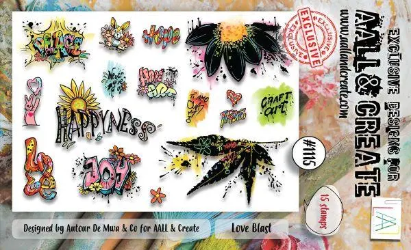Love Blast - Clear Stamps 1
