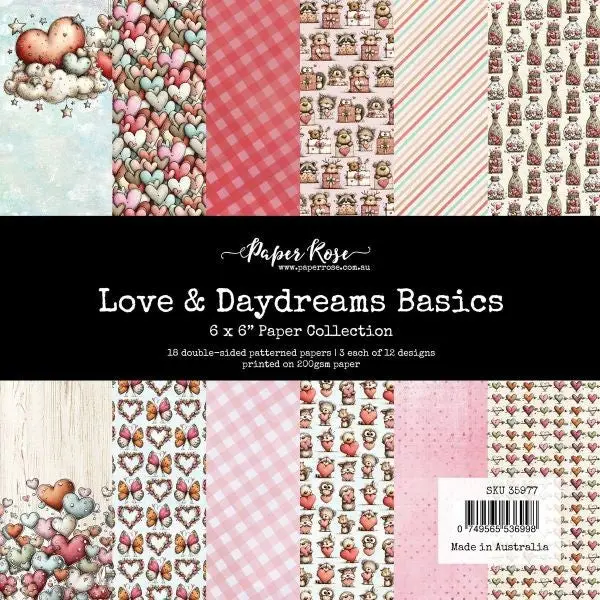 Love & Daydreams - 6X6 Collection Pack - Basics 1