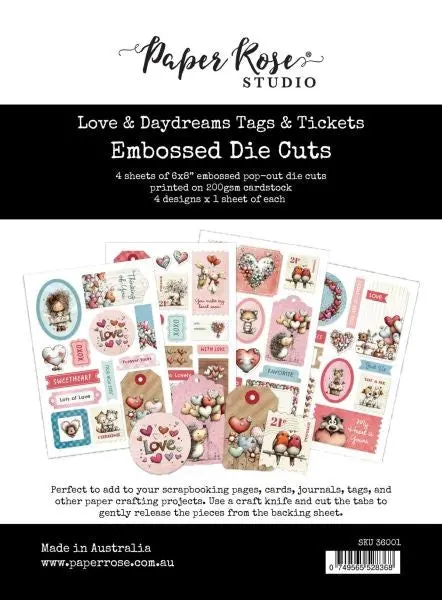 Love & Daydreams - Die Cuts - Tags & Tickets 1