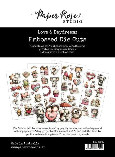 Love & Daydreams - Embossed Die Cuts 1