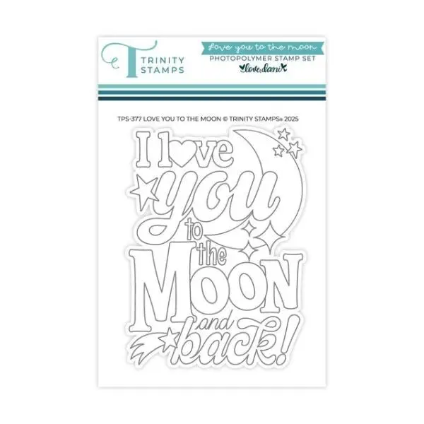 Love You To The Moon - Clear Stamps 1