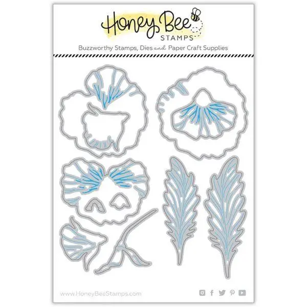 Lovely Layers:  Pansy - Dies 1