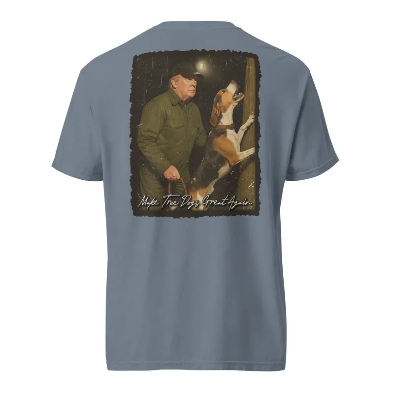 Make Tree Dogs Great Again Patriotic T-Shirt