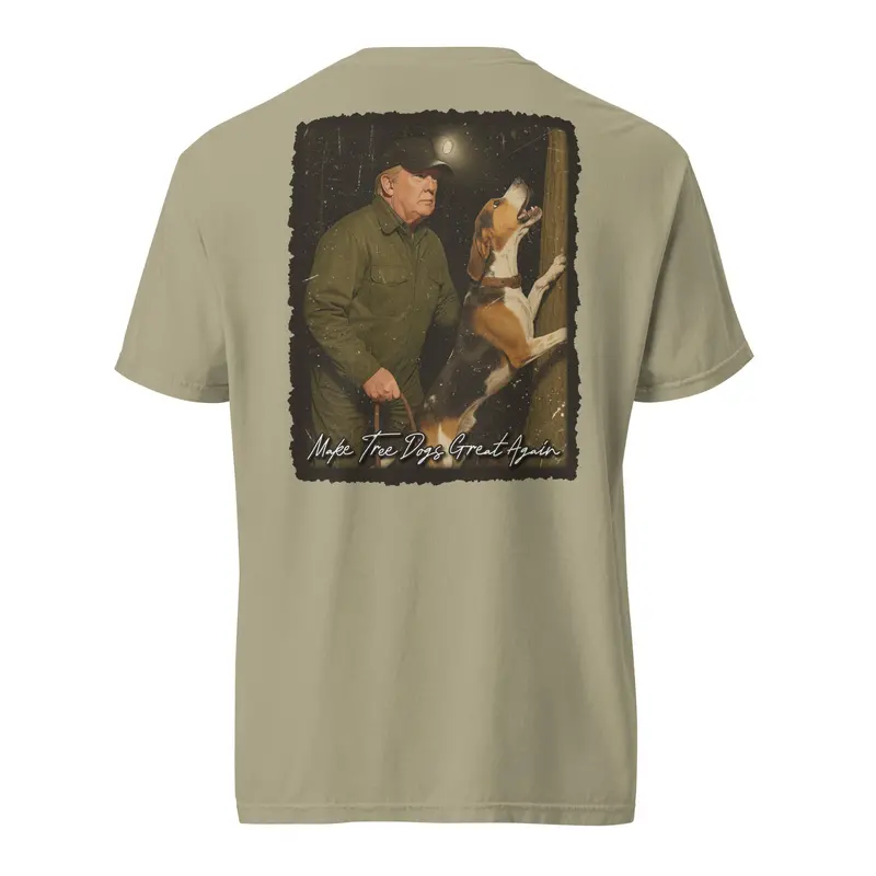 Make Tree Dogs Great Again Patriotic T-Shirt