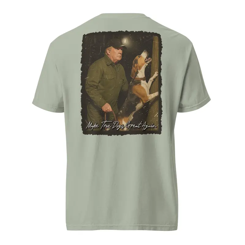 Make Tree Dogs Great Again Patriotic T-Shirt