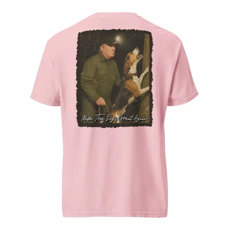 Make Tree Dogs Great Again Patriotic T-Shirt