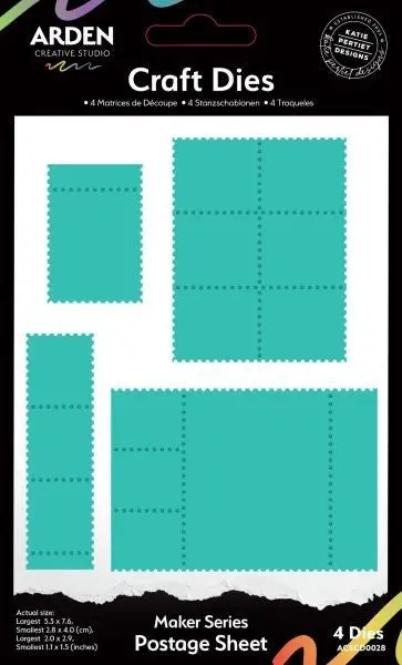 Maker Series - Postage Sheet - Dies 1