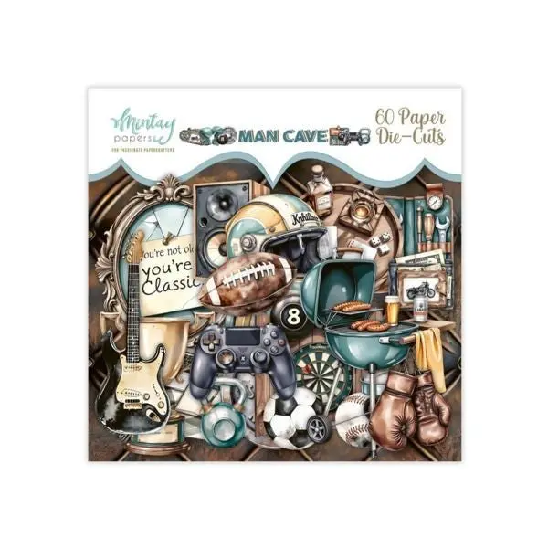 Man Cave - Die Cut Ephemera 1