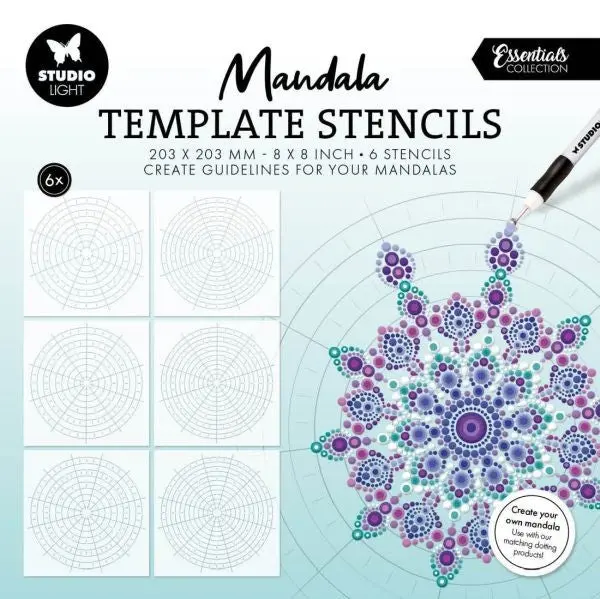 Mandala Template Stencils 1