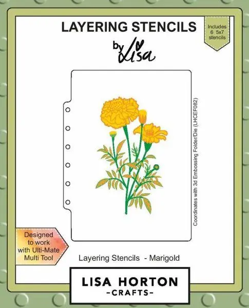 Marigold - Layering Stencils 1