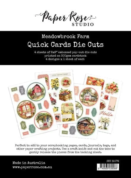 Meadowbrook Farm - Quick Card Die Cuts 1