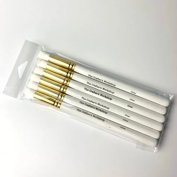 Medium Blending Brushes - Set Of 6 1