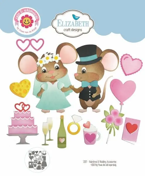 Meet The Mice - Dies - Valentines And Wedding Accessories 1
