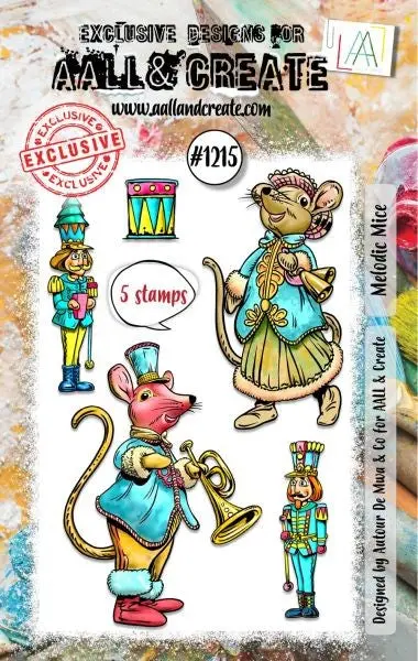 Melodic Mice - Clear Stamps 1