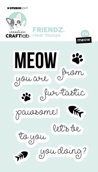Meow Friendz Clear Stamps 1