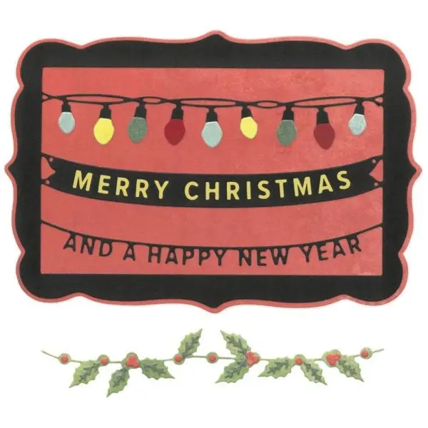 Merry Christmas - Snap And Swap Thinlits Dies 1