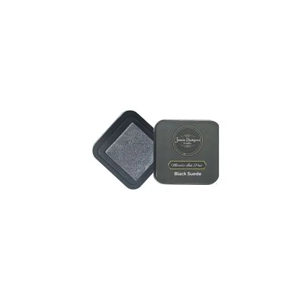 Metallic Ink Pad - Black Suede 1