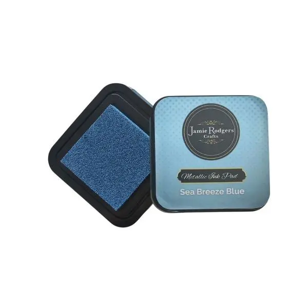 Metallic Ink Pad - Sea Breeze Blue 1