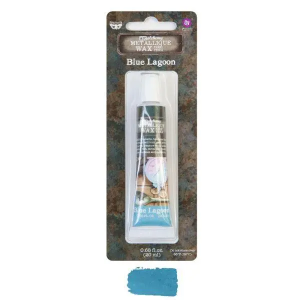 Metallique Wax - Blue Lagoon 1