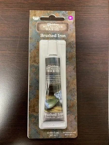 Metallique Wax - Brushed Iron 1