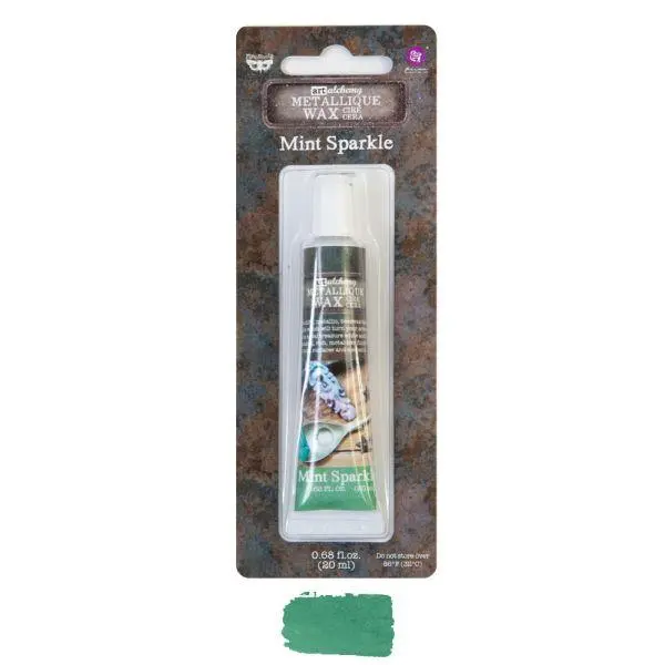 Metallique Wax - Mint Sparkle 1