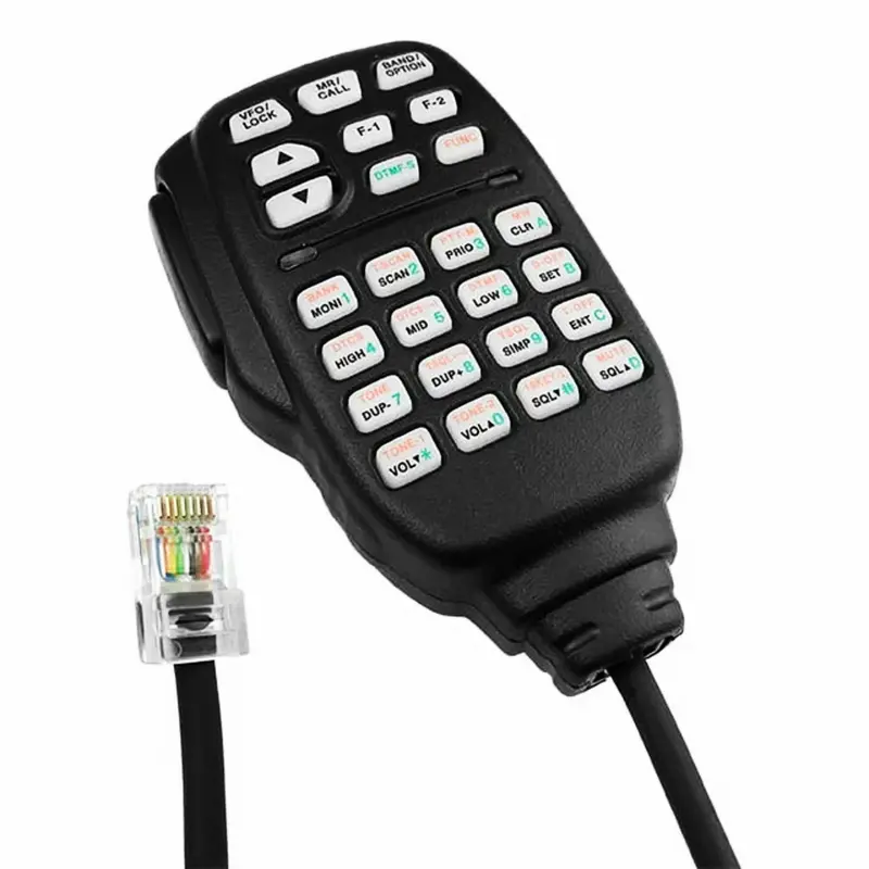 Mic Microphone For Icom Ic-2200H Ic-2800H Ic-V8000 Ic-208H Ic-E Ic-V3500 Ic-2730A 8Pin 1