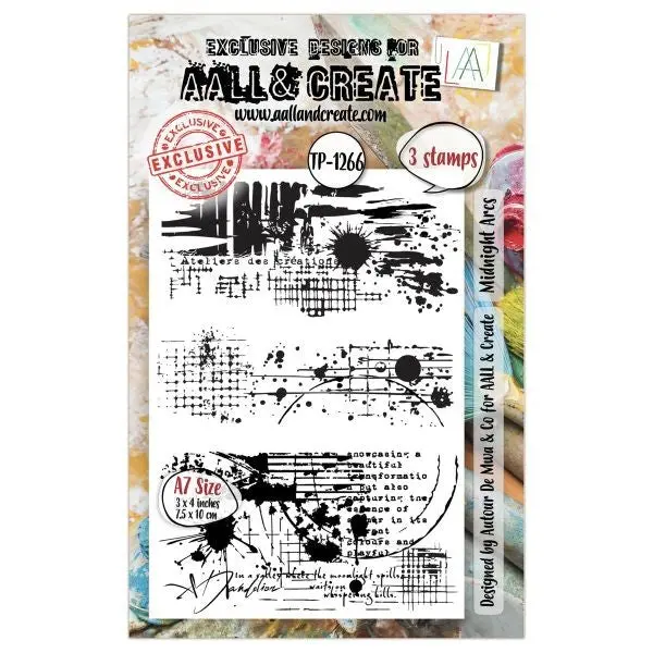 Midnight Arcs - Clear Stamps 1