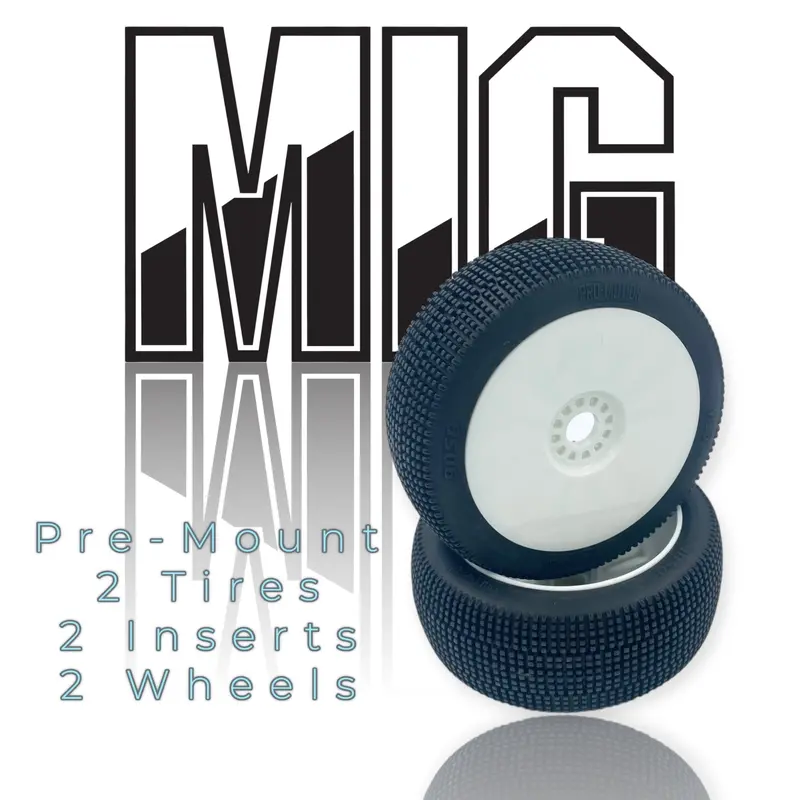 Mig 8Th Scale Buggy Pre-Mount White 1