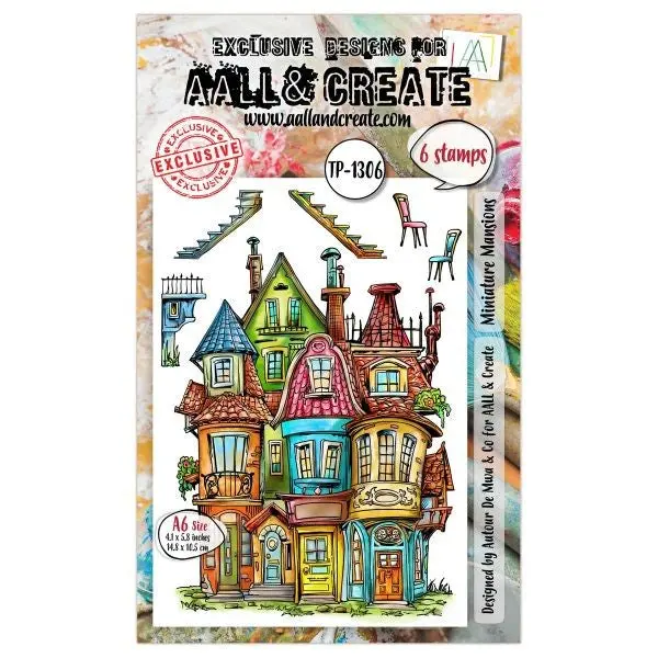 Minature Mansions - Clear Stamps 1
