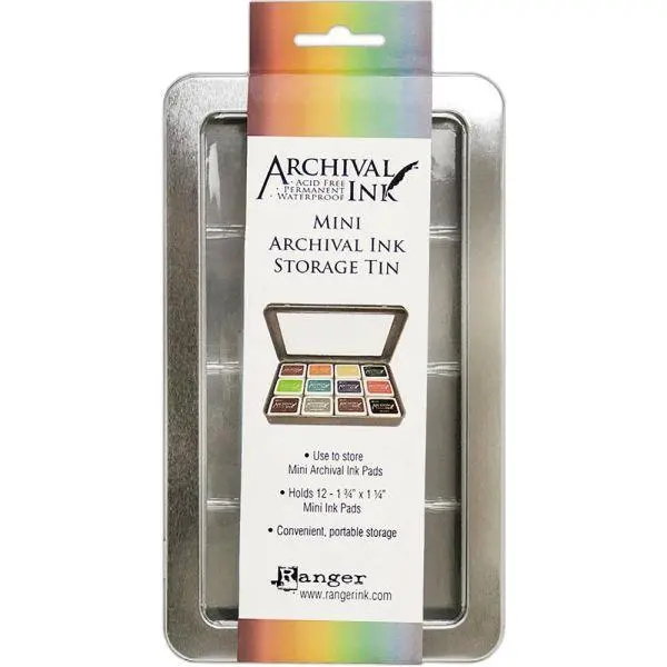 Mini Archival Ink Storage Tin 1
