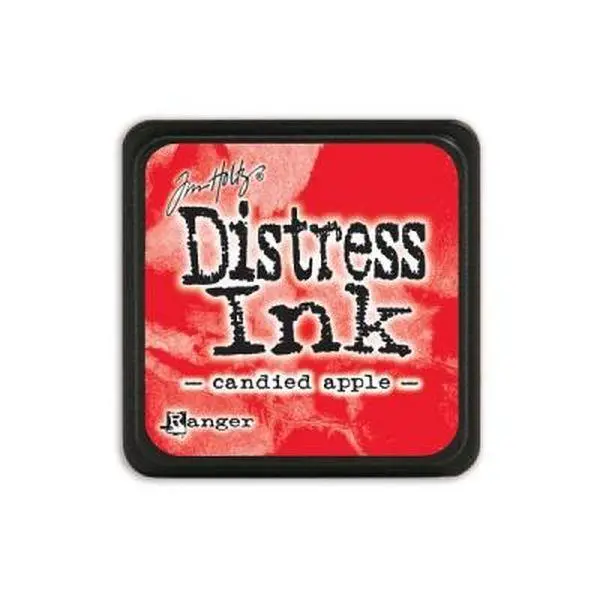 Mini Distress Ink Pad - Candied Apple 1