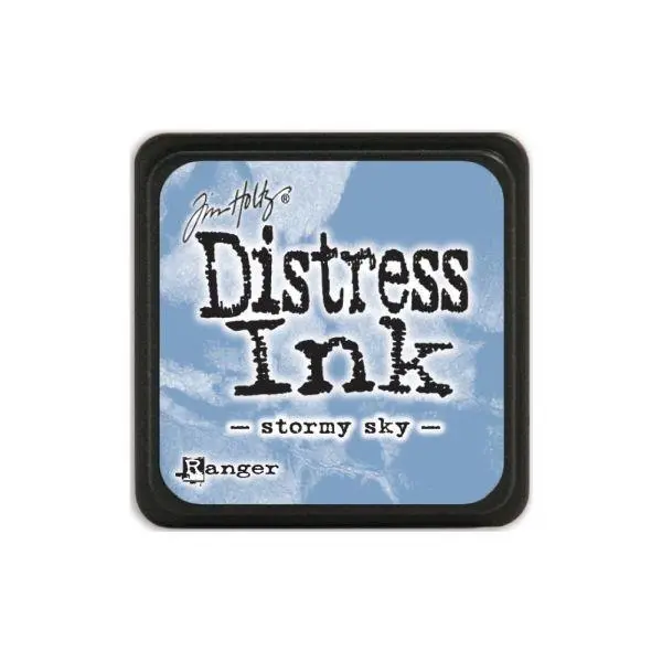 Mini Distress Ink Pad - Stormy Sky 1