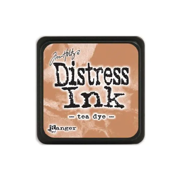 Mini Distress Ink Pad - Tea Dye 1
