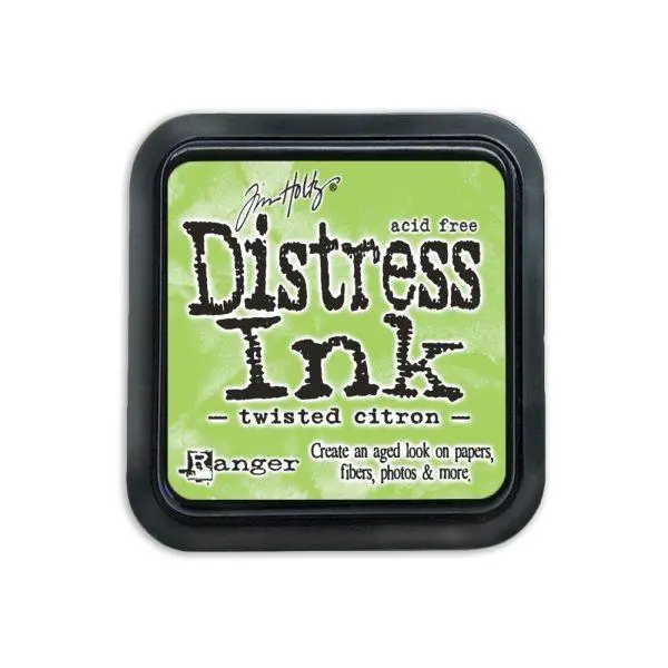 Mini Distress Ink Pad - Twisted Citron 1