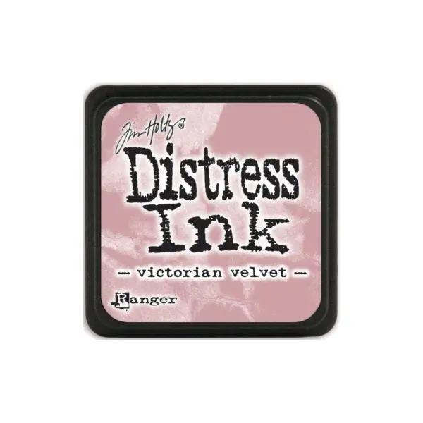 Mini Distress Ink Pad - Victorian Velvet 1