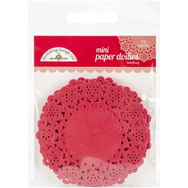Mini Doilies - Ladybug 1