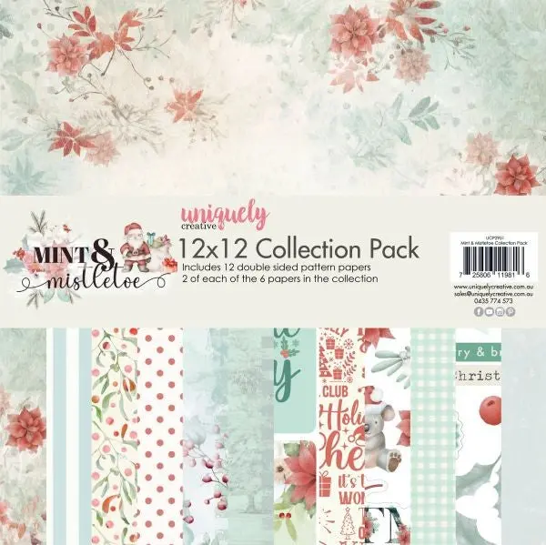Mint & Mistletoe - 12X12 Collection Pack 1