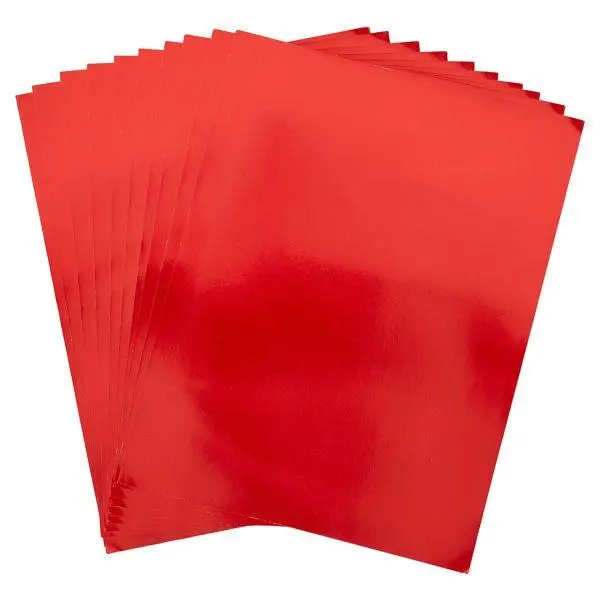 Mirror Red Cardstock 1