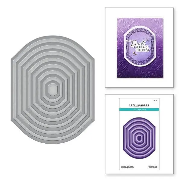 Mirrored Arch Collection - Mirrored Arch Labels Dies 1