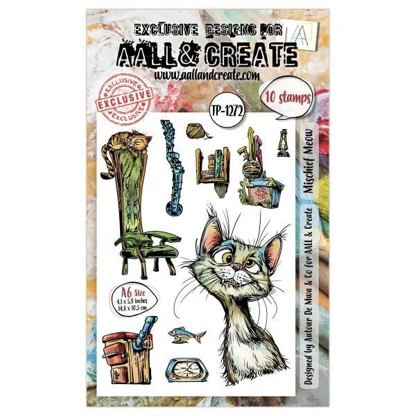 Mischief Meow - Clear Stamps 1