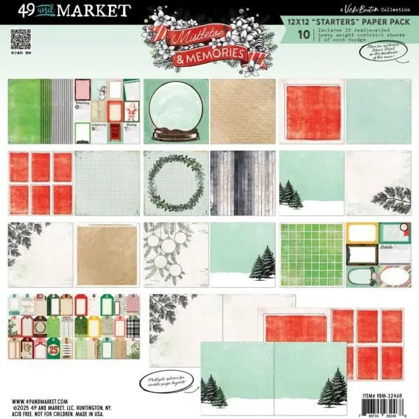Mistletoe And Memories - 12X12 Collection Pack 1