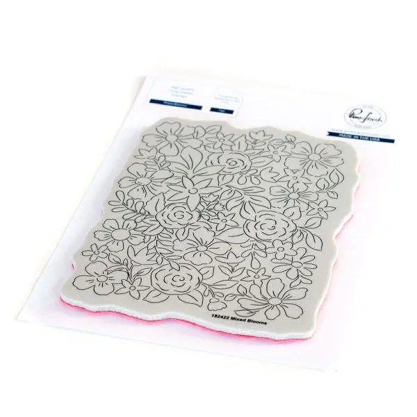 Mixed Blooms - Cling Stamp 1