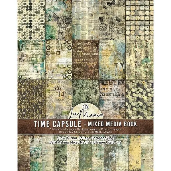 Mixed Media Book - Time Capsule 1