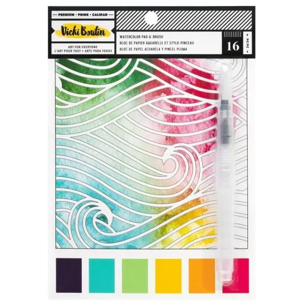 Mixed Media Paper - 6X8 Paper Pad - Watercolor Paper 1